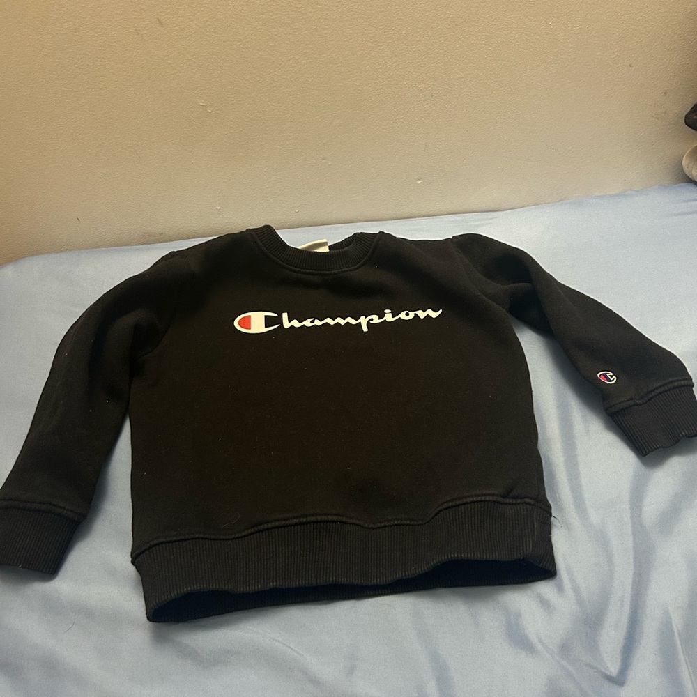 Champion Kids' Black Pullover
